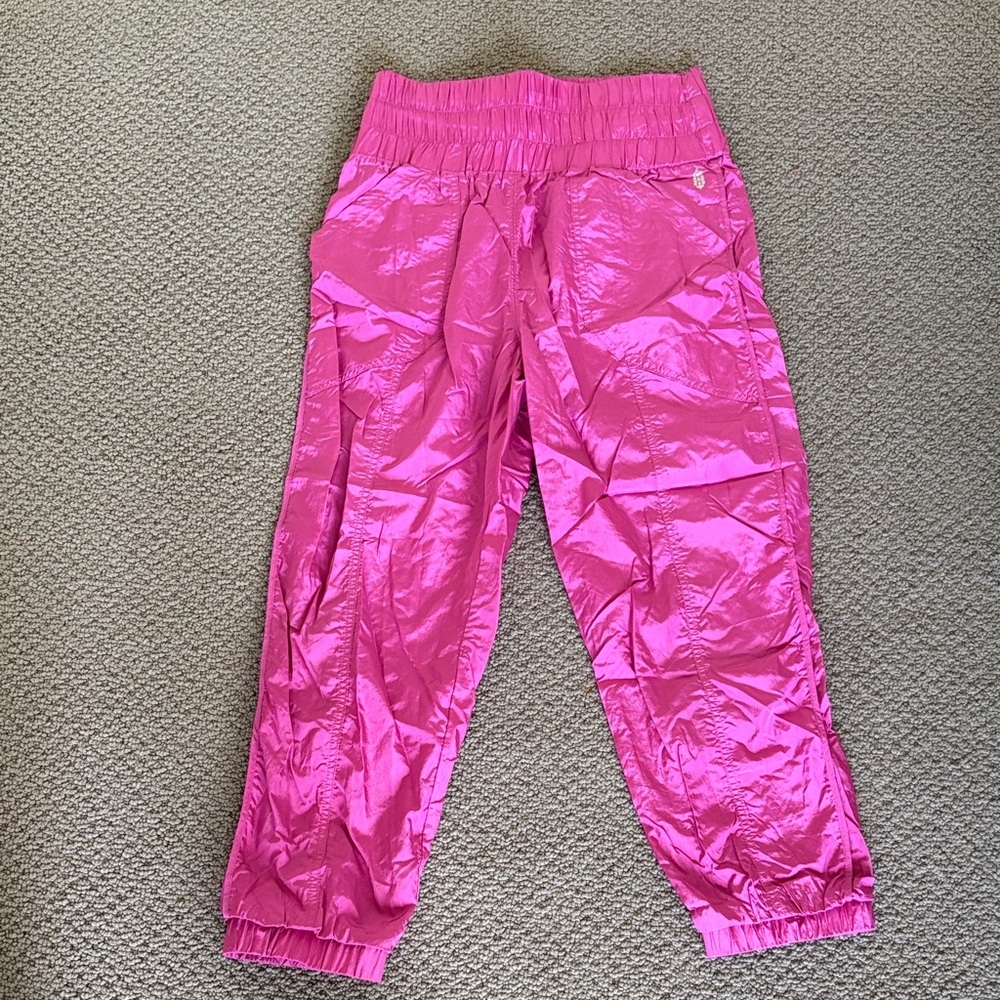 FP Movement by Free People Hot Pink Track Joggers